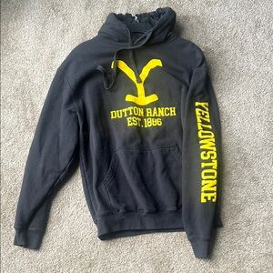 Black and Yellow Coffee's Ranch Sweatshirt Hoodie